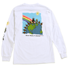 GIVE PEACE A CHANCE LONG SLEEVE TEE by Blake Anderson's clothing brand BORED TEENAGER