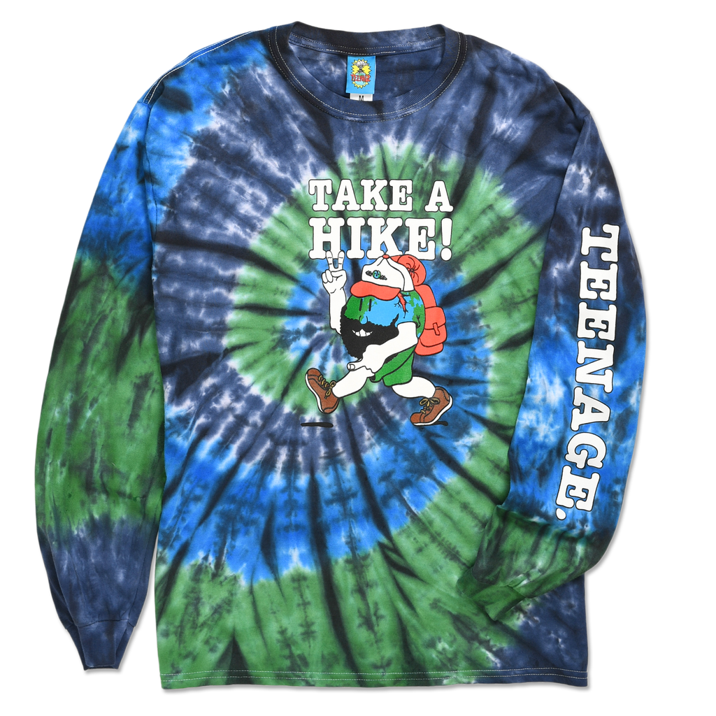 TAKE A HIKE LONG SLEEVE TEE by Blake Anderson's clothing brand BORED TEENAGER