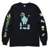 WAKE OF DESTRUCTION LONG SLEEVE TEE by Blake Anderson's clothing brand BORED TEENAGER - FRONT
